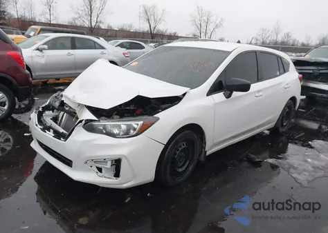 2018 Subaru Impreza 2.0I z USA, uszkodzony, nr VIN 4S3GTAA65J3753196